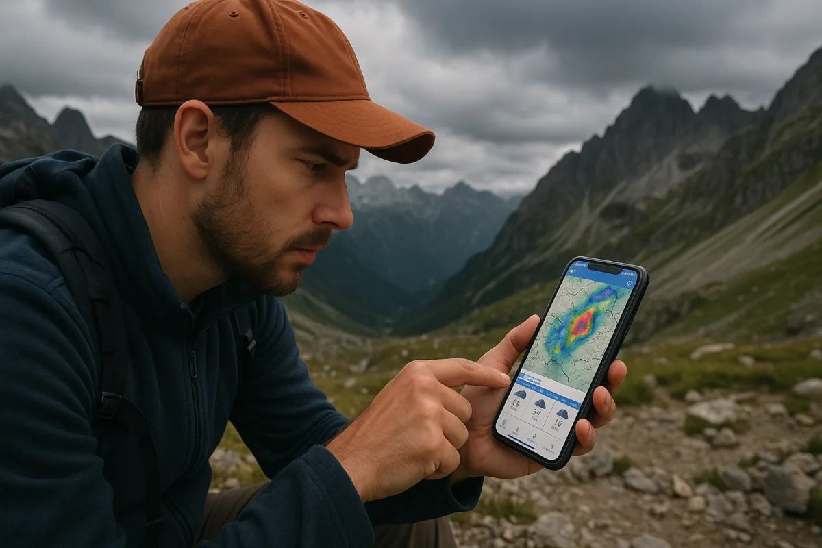 Come si leggono le previsioni meteo alpine prima di un trekking? Il trucco per non farsi sorprendere dai temporali
