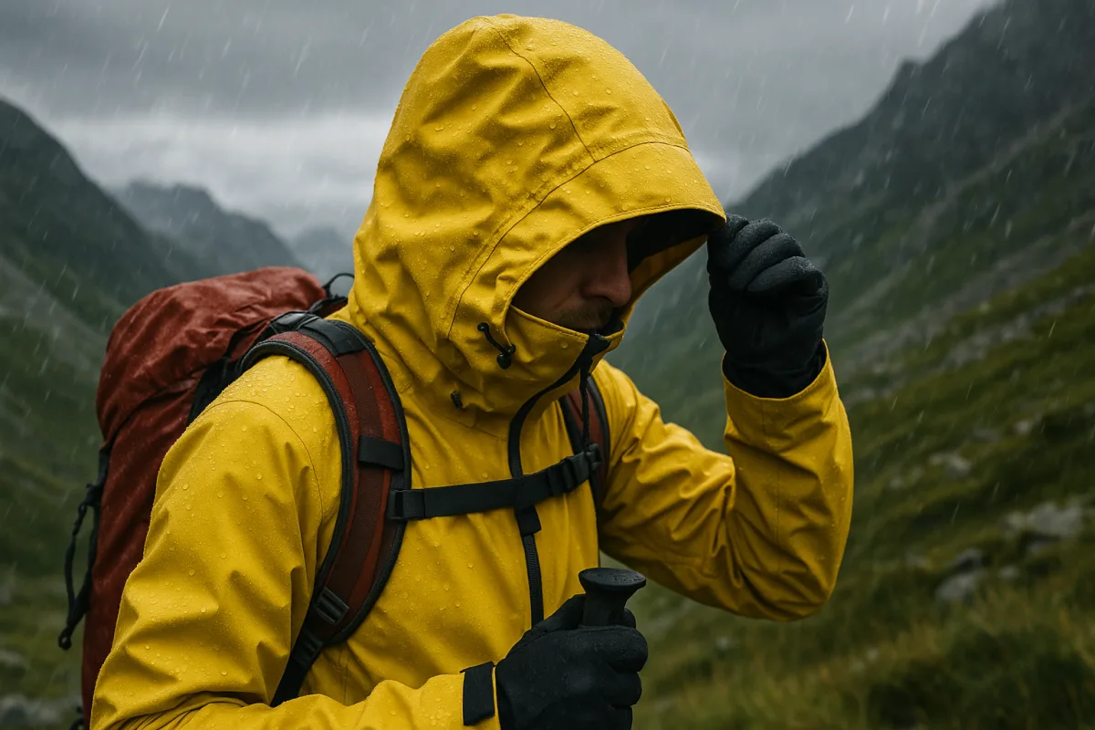 Abbigliamento impermeabile per trekking alpino: il dettaglio che fa la differenza in caso di temporale