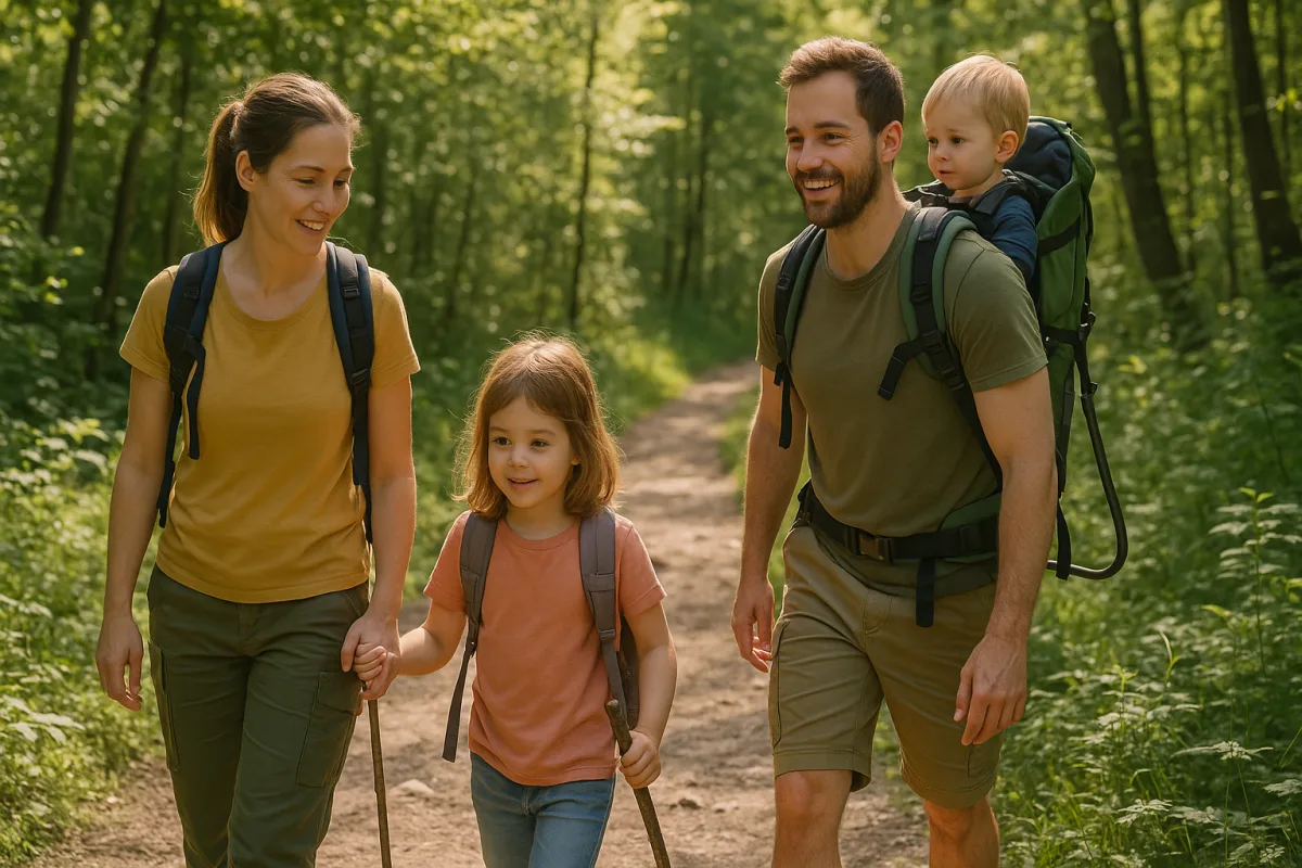 Come affrontare un’escursione con bambini piccoli? Piccole strategie che rendono la giornata più semplice