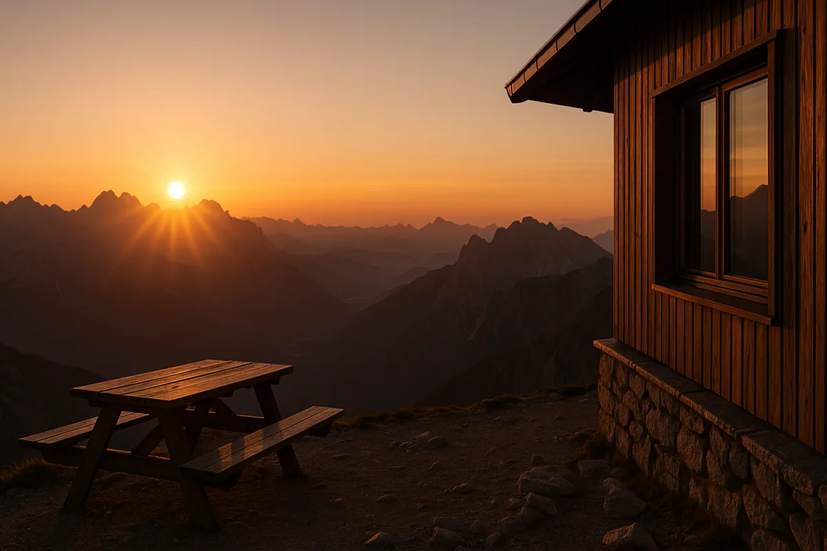 L'alba dal rifugio: perché vale la sveglia alle 4 del mattino