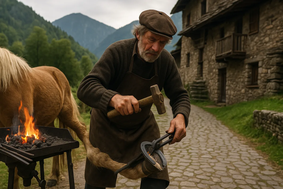 Antichi mestieri nelle comunità di montagna: lavori quasi scomparsi che puoi ancora incontrare in cammino