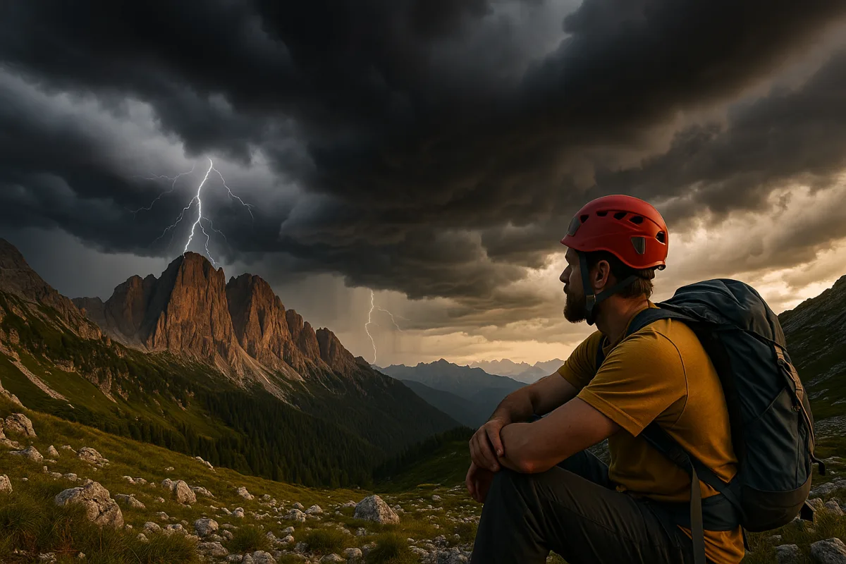 Temporali pomeridiani d'agosto: leggere il cielo come le guide alpine