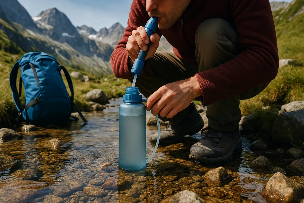 Filtrare l’acqua dai torrenti alpini: soluzioni portatili che ti permettono di viaggiare più leggero