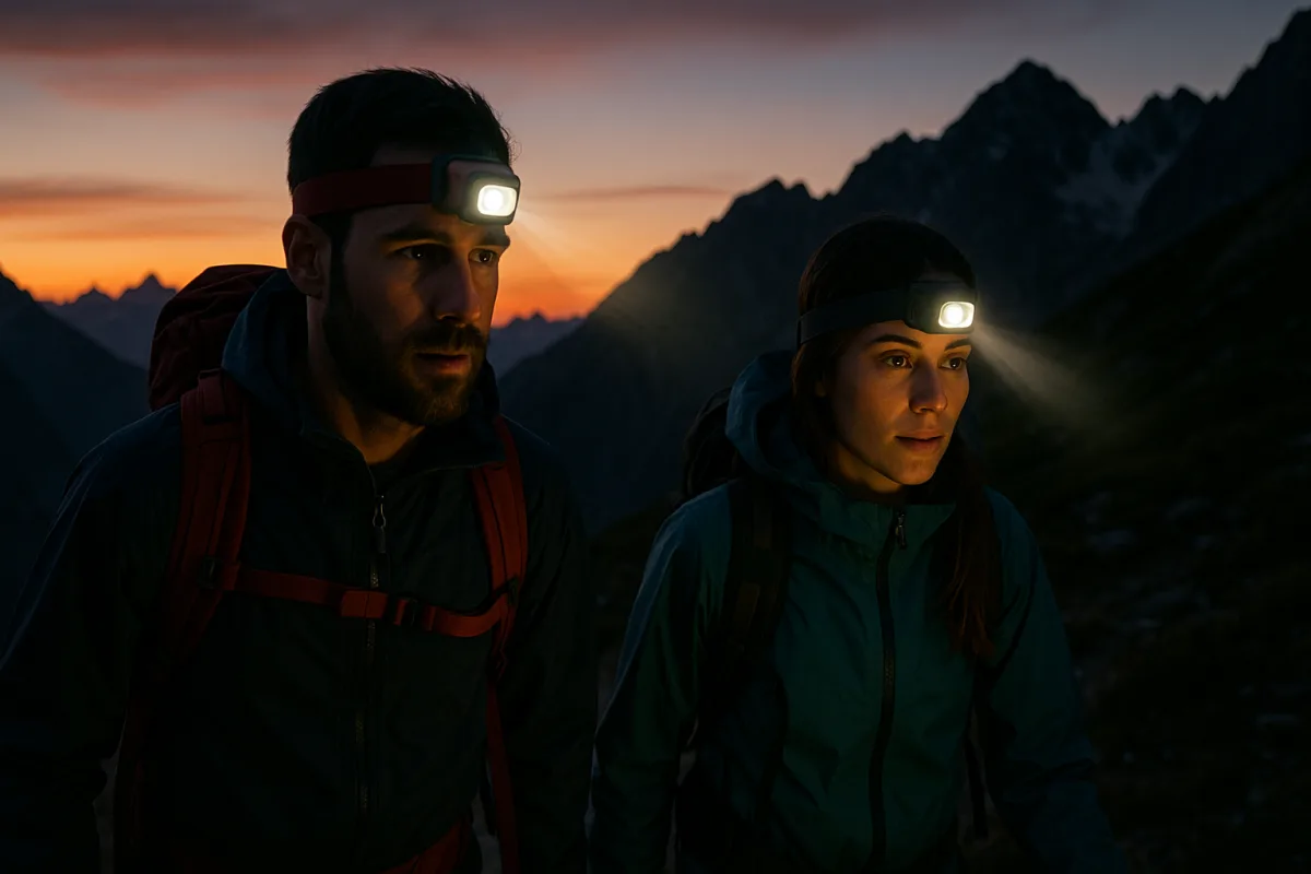 Lampade frontali per trekking alpino: il valore aggiunto che supera le semplici torce
