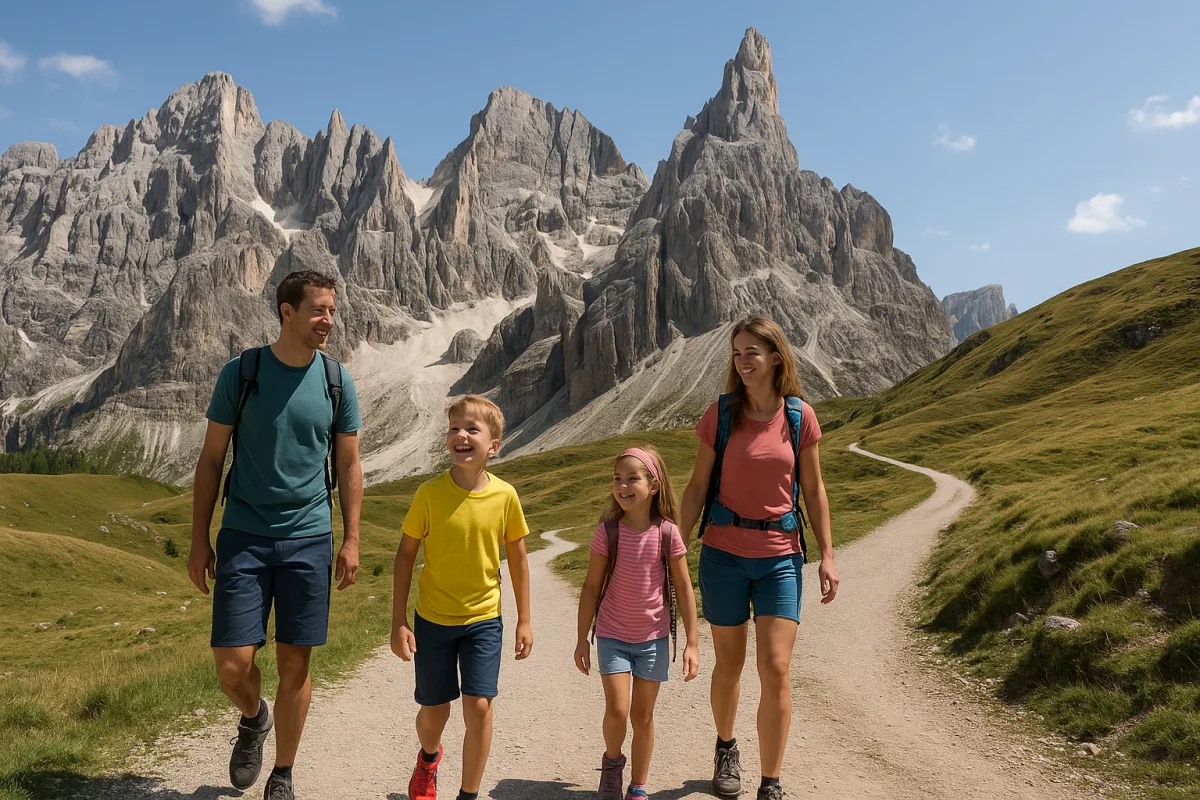 Sentieri sull’altopiano delle Pale di San Martino per famiglie: relax e divertimento in quota