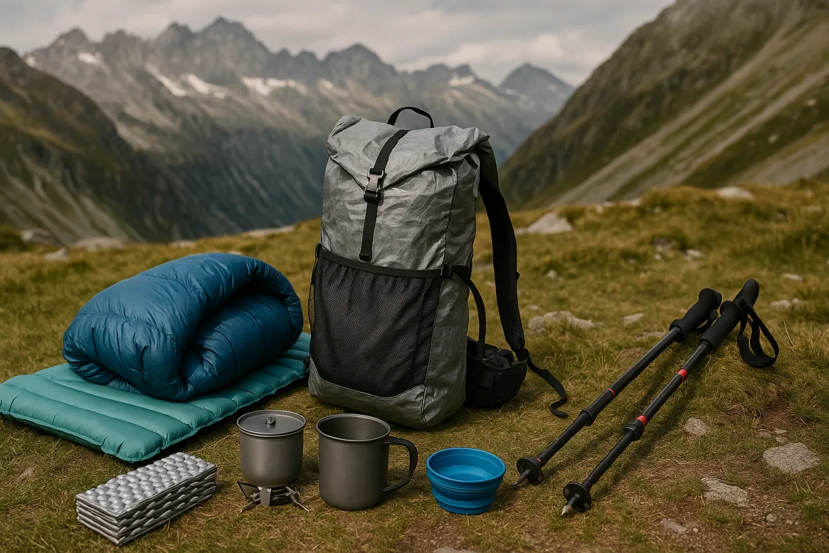 Attrezzatura ultraleggera per lunghe traversate alpine: quali accessori riducono davvero la fatica