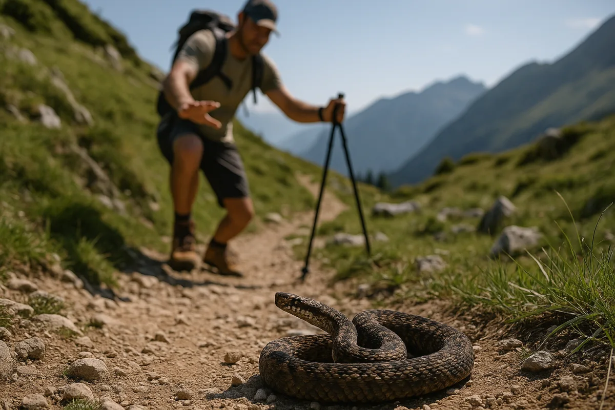 Come evitare d’incontrare vipere sui sentieri di montagna? Comportamenti da adottare subito per stare sereni