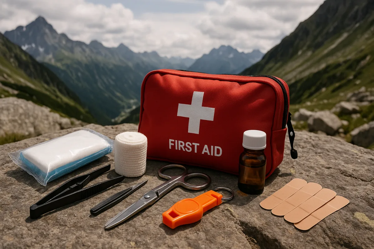 Kit di primo soccorso per trekking alpini: gli elementi indispensabili che spesso mancano