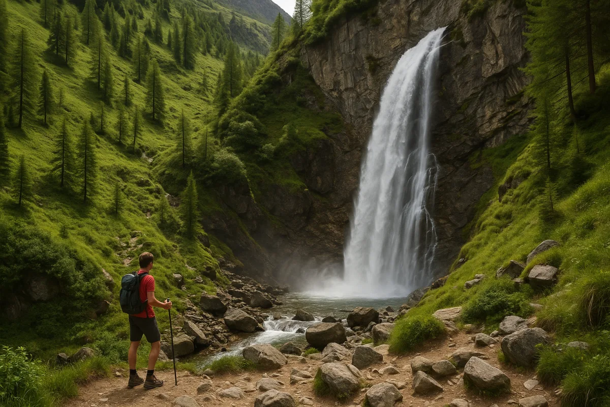 Escursioni alle cascate alpine più belle: itinerari brevi ideali in estate