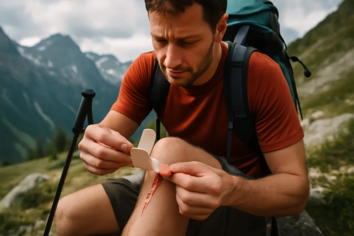 Cerotto emostatico in trekking alpino: quando serve davvero e come usarlo