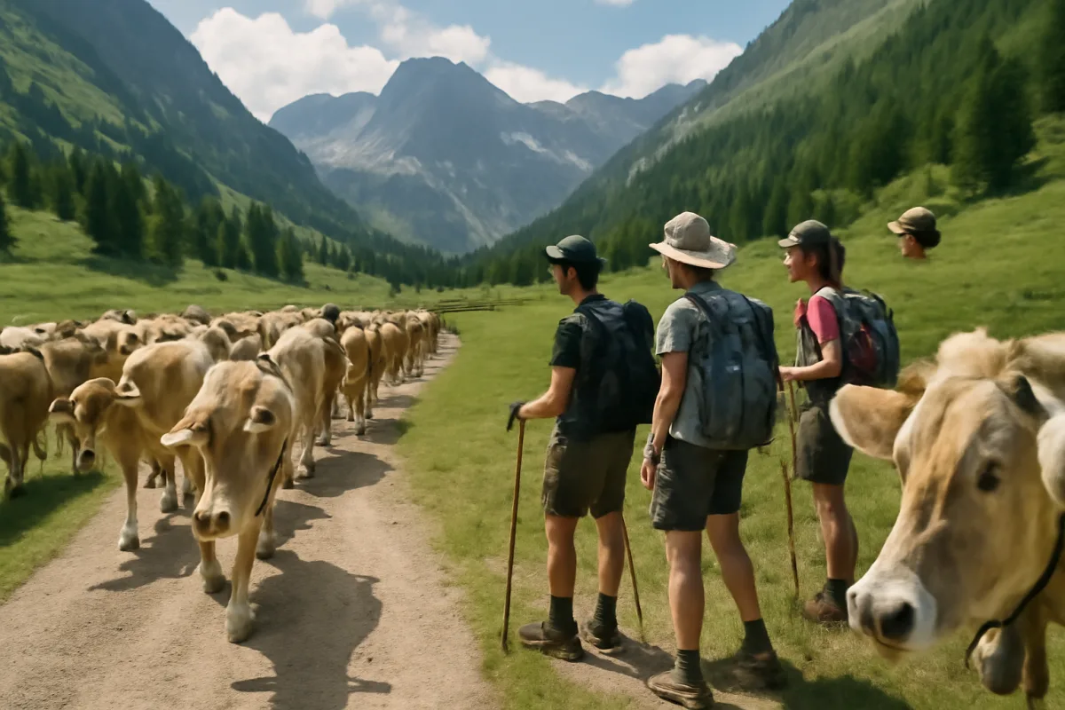 Transumanza alpina in estate: il momento giusto che pochi escursionisti colgono