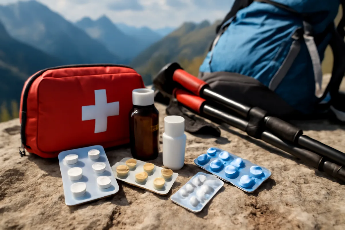 Farmaci nel kit da montagna: quali portare senza rischiare errori in quota