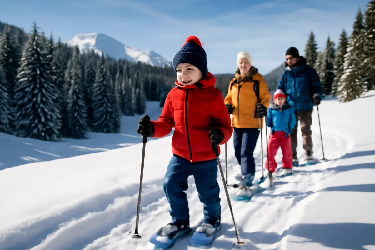 Itinerari ad anello con le ciaspole per famiglie: i dislivelli che reggono davvero