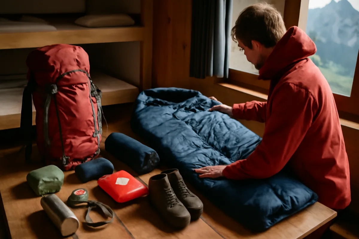 Tour tra rifugi con pernottamento: l'equipaggiamento che in pochi controllano