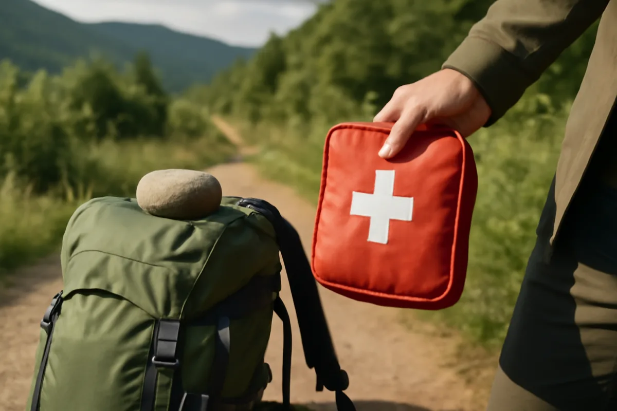 Borsa da pronto soccorso per escursioni: il peso giusto che non pesa lo zaino