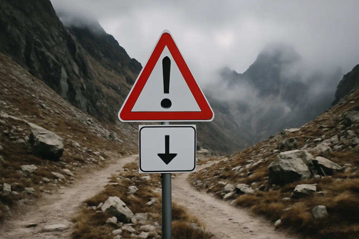 Significato dei nomi di passo in quota: il termine che anticipa il pericolo