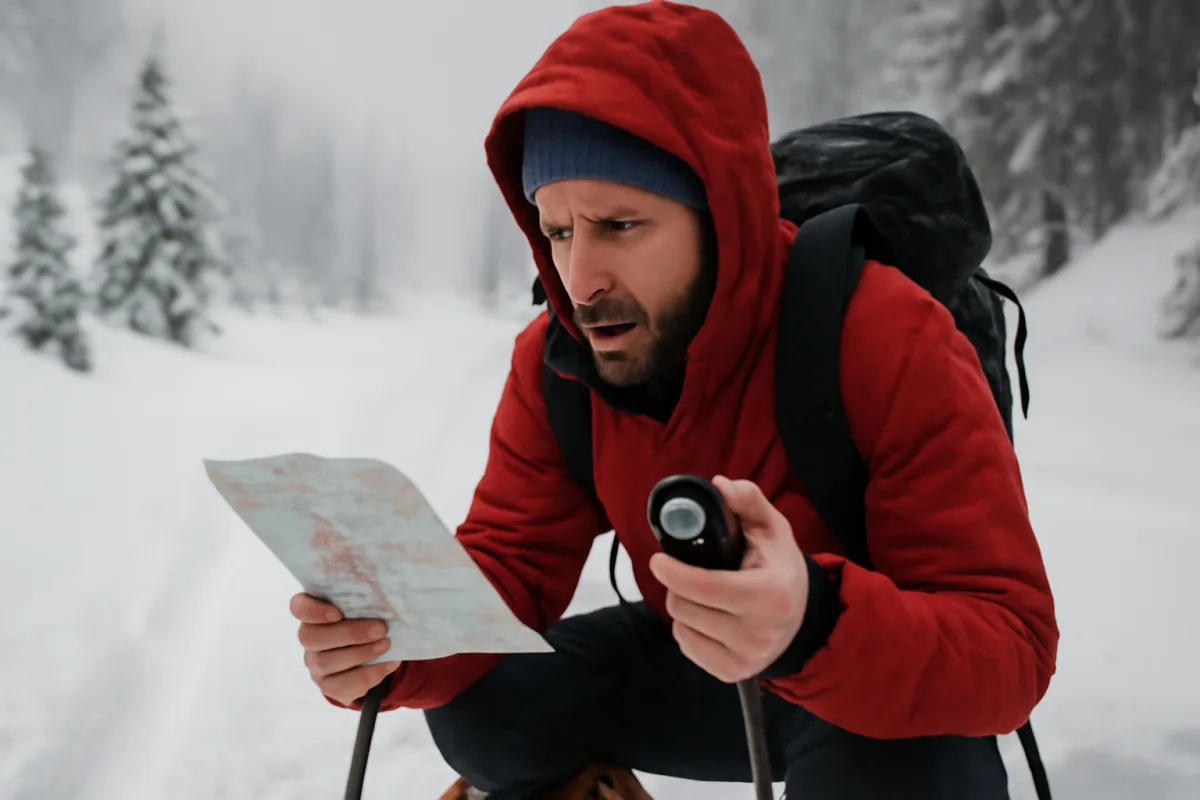 Orientarsi con le ciaspole in ambiente innevato: l'errore che rischia di costarti caro